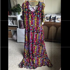 Floor length dress